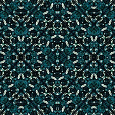 Kusursuz etnik düzen. Soyut retro arka plan. Kusursuz bir doku. Simetrik arkaplan. Sanat dokusu