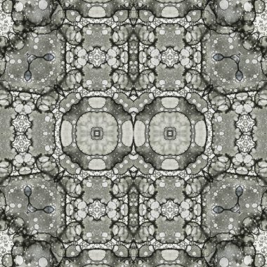 Kusursuz etnik düzen. Soyut retro arka plan. Kusursuz bir doku. Simetrik arkaplan. Sanat dokusu