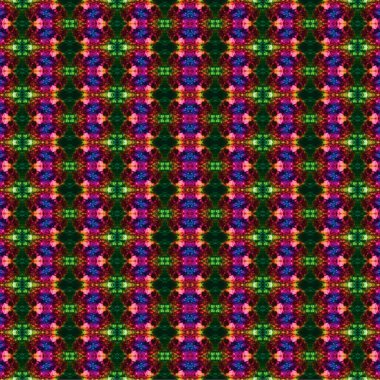 Kusursuz etnik düzen. Soyut retro arka plan. Kusursuz bir doku. Simetrik arkaplan. Sanat dokusu