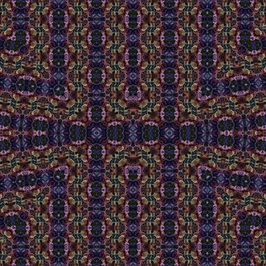 Kusursuz etnik düzen. Soyut retro arka plan. Kusursuz bir doku. Simetrik arkaplan. Sanat dokusu