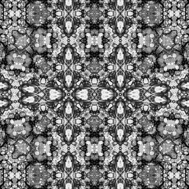 Kusursuz etnik düzen. Soyut retro arka plan. Kusursuz bir doku. Simetrik arkaplan. Sanat dokusu