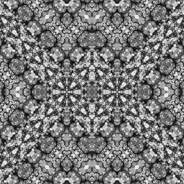 Kusursuz etnik düzen. Soyut retro arka plan. Kusursuz bir doku. Simetrik arkaplan. Sanat dokusu