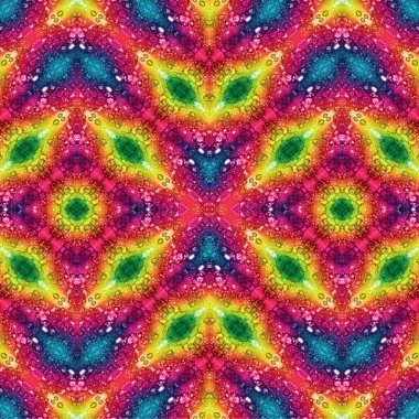 Kusursuz etnik düzen. Soyut retro arka plan. Kusursuz bir doku. Simetrik arkaplan. Sanat dokusu