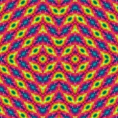 Kusursuz etnik düzen. Soyut retro arka plan. Kusursuz bir doku. Simetrik arkaplan. Sanat dokusu