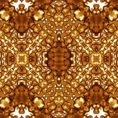 Kusursuz etnik düzen. Soyut retro arka plan. Kusursuz bir doku. Simetrik arkaplan. Sanat dokusu