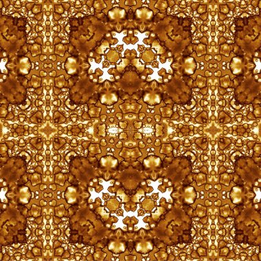 Kusursuz etnik düzen. Soyut retro arka plan. Kusursuz bir doku. Simetrik arkaplan. Sanat dokusu