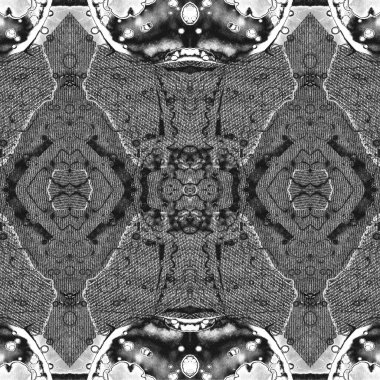 Kusursuz etnik düzen. Soyut retro arka plan. Kusursuz bir doku. Simetrik arkaplan. Sanat dokusu