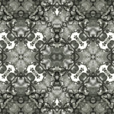 Kusursuz etnik düzen. Soyut retro arka plan. Kusursuz bir doku. Simetrik arkaplan. Sanat dokusu