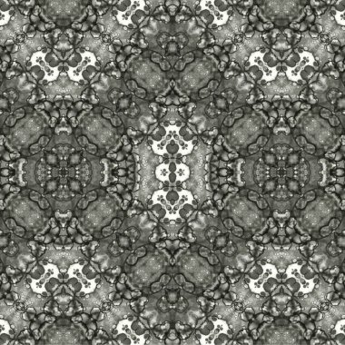 Kusursuz etnik düzen. Soyut retro arka plan. Kusursuz bir doku. Simetrik arkaplan. Sanat dokusu