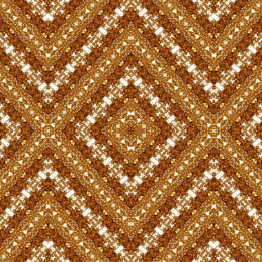 Kusursuz etnik düzen. Soyut retro arka plan. Kusursuz bir doku. Simetrik arkaplan. Sanat dokusu