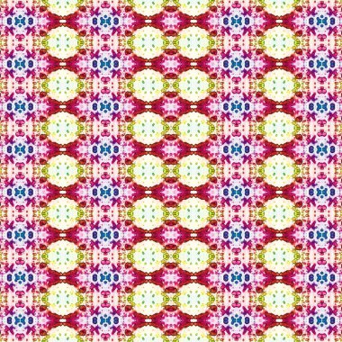 Kusursuz etnik düzen. Soyut retro arka plan. Kusursuz bir doku. Simetrik arkaplan. Sanat dokusu