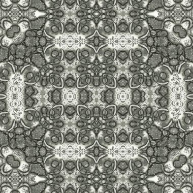 Kusursuz etnik düzen. Soyut retro arka plan. Kusursuz bir doku. Simetrik arkaplan. Sanat dokusu