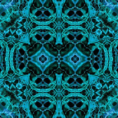 Kusursuz etnik düzen. Soyut retro arka plan. Kusursuz bir doku. Simetrik arkaplan. Sanat dokusu