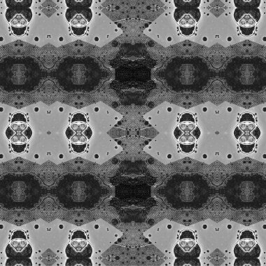 Kusursuz etnik düzen. Soyut retro arka plan. Kusursuz bir doku. Simetrik arkaplan. Sanat dokusu