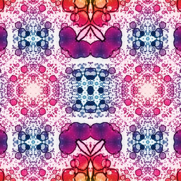 Kusursuz etnik düzen. Soyut retro arka plan. Kusursuz bir doku. Simetrik arkaplan. Sanat dokusu