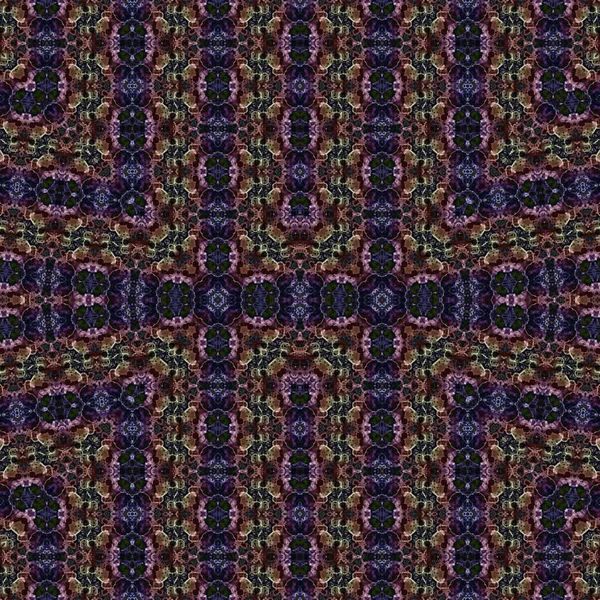 Kusursuz etnik düzen. Soyut retro arka plan. Kusursuz bir doku. Simetrik arkaplan. Sanat dokusu