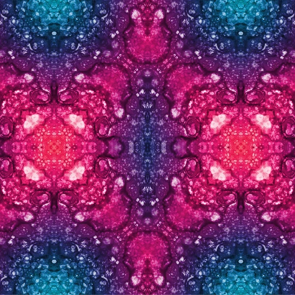 Kusursuz etnik düzen. Soyut retro arka plan. Kusursuz bir doku. Simetrik arkaplan. Sanat dokusu