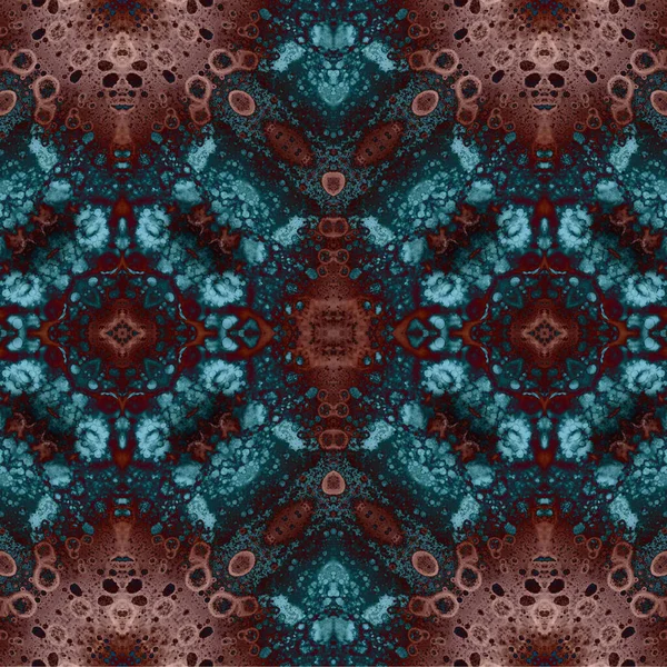 Kusursuz etnik düzen. Soyut retro arka plan. Kusursuz bir doku. Simetrik arkaplan. Sanat dokusu