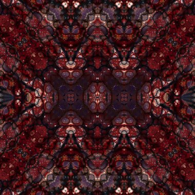 Kusursuz etnik düzen. Soyut retro arka plan. Kusursuz bir doku. Simetrik arkaplan. Sanat dokusu