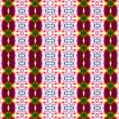 Kusursuz etnik düzen. Soyut retro arka plan. Kusursuz bir doku. Simetrik arkaplan. Sanat dokusu