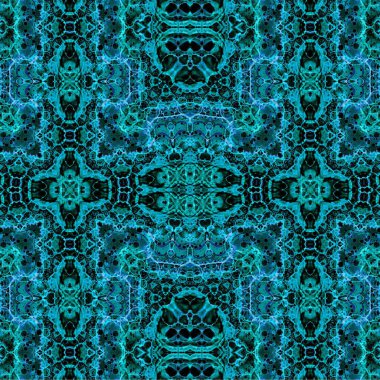 Kusursuz etnik düzen. Soyut retro arka plan. Kusursuz bir doku. Simetrik arkaplan. Sanat dokusu