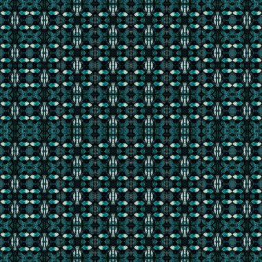 Kusursuz etnik düzen. Soyut retro arka plan. Kusursuz bir doku. Simetrik arkaplan. Sanat dokusu