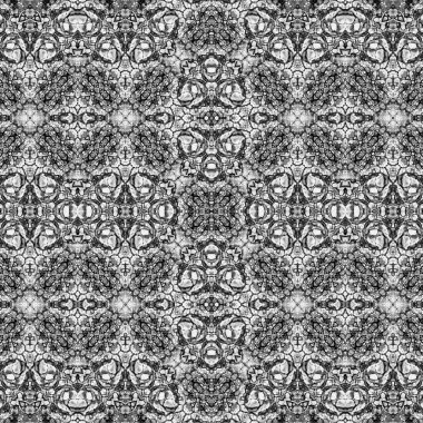 Kusursuz etnik düzen. Soyut retro arka plan. Kusursuz bir doku. Simetrik arkaplan. Sanat dokusu