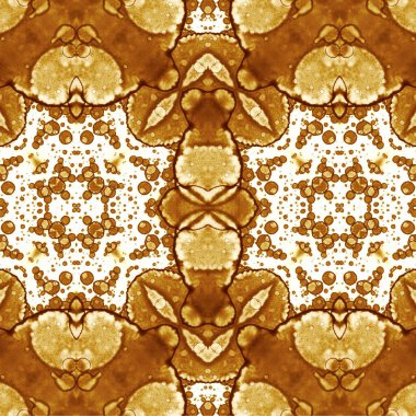 Kusursuz etnik düzen. Soyut retro arka plan. Kusursuz bir doku. Simetrik arkaplan. Sanat dokusu