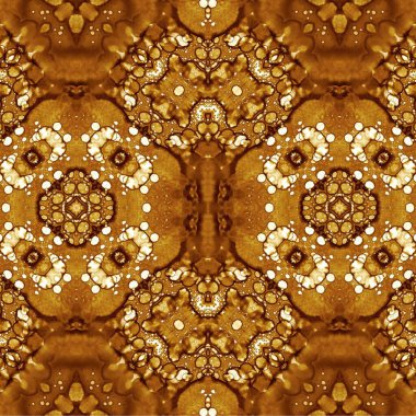 Kusursuz etnik düzen. Soyut retro arka plan. Kusursuz bir doku. Simetrik arkaplan. Sanat dokusu