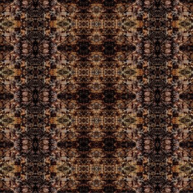 Kusursuz etnik düzen. Soyut retro arka plan. Kusursuz bir doku. Simetrik arkaplan. Sanat dokusu