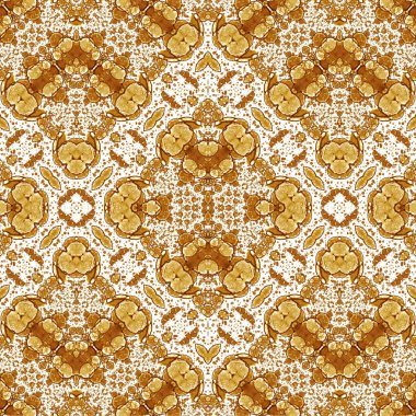 Kusursuz etnik düzen. Soyut retro arka plan. Kusursuz bir doku. Simetrik arkaplan. Sanat dokusu