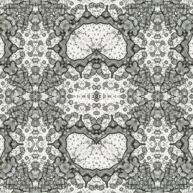 Kusursuz etnik düzen. Soyut retro arka plan. Kusursuz bir doku. Simetrik arkaplan. Sanat dokusu