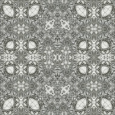 Kusursuz etnik düzen. Soyut retro arka plan. Kusursuz bir doku. Simetrik arkaplan. Sanat dokusu