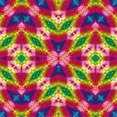 Kusursuz etnik düzen. Soyut retro arka plan. Kusursuz bir doku. Simetrik arkaplan. Sanat dokusu