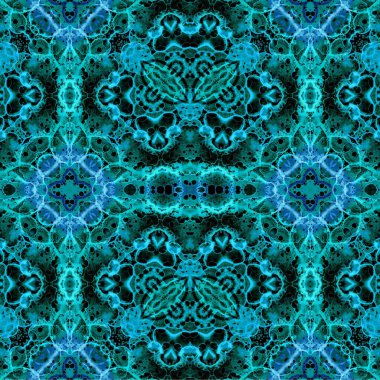 Kusursuz etnik düzen. Soyut retro arka plan. Kusursuz bir doku. Simetrik arkaplan. Sanat dokusu