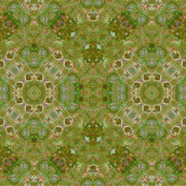 Kusursuz etnik düzen. Soyut retro arka plan. Kusursuz bir doku. Simetrik arkaplan. Sanat dokusu