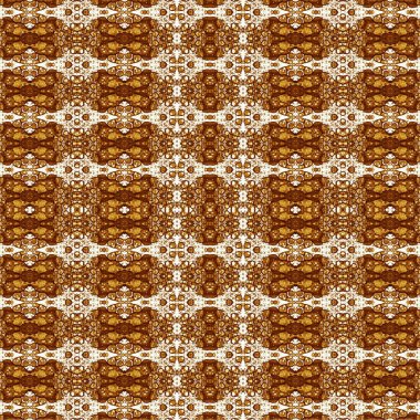 Kusursuz etnik düzen. Soyut retro arka plan. Kusursuz bir doku. Simetrik arkaplan. Sanat dokusu