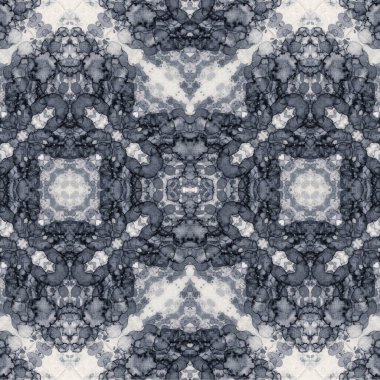 Kusursuz etnik düzen. Soyut retro arka plan. Kusursuz bir doku. Simetrik arkaplan. Sanat dokusu