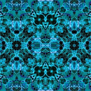 Kusursuz etnik düzen. Soyut retro arka plan. Kusursuz bir doku. Simetrik arkaplan. Sanat dokusu