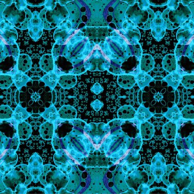 Kusursuz etnik düzen. Soyut retro arka plan. Kusursuz bir doku. Simetrik arkaplan. Sanat dokusu