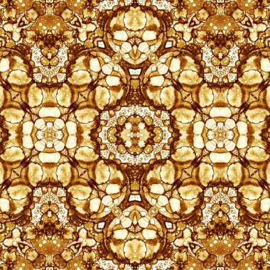 Kusursuz etnik düzen. Soyut retro arka plan. Kusursuz bir doku. Simetrik arkaplan. Sanat dokusu