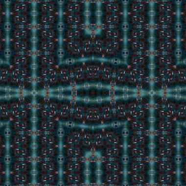 Kusursuz etnik düzen. Soyut retro arka plan. Kusursuz bir doku. Simetrik arkaplan. Sanat dokusu