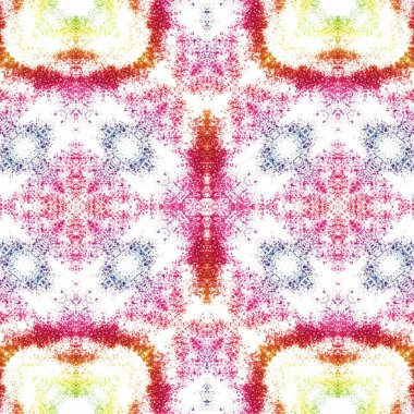 Kusursuz etnik düzen. Soyut retro arka plan. Kusursuz bir doku. Simetrik arkaplan. Sanat dokusu