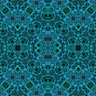 Kusursuz etnik düzen. Soyut retro arka plan. Kusursuz bir doku. Simetrik arkaplan. Sanat dokusu