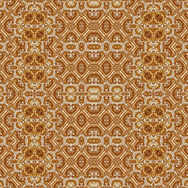 Kusursuz etnik düzen. Soyut retro arka plan. Kusursuz bir doku. Simetrik arkaplan. Sanat dokusu
