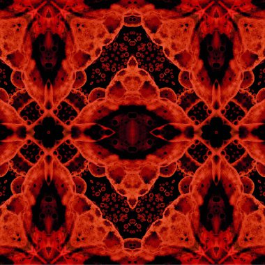 Kusursuz etnik düzen. Soyut retro arka plan. Kusursuz bir doku. Simetrik arkaplan. Sanat dokusu