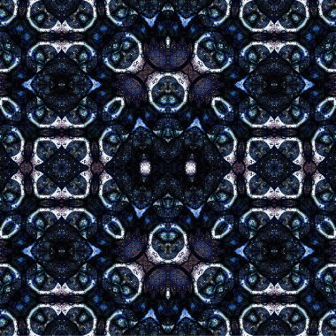 Kusursuz etnik düzen. Soyut retro arka plan. Kusursuz bir doku. Simetrik arkaplan. Sanat dokusu