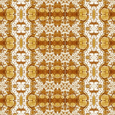 Kusursuz etnik düzen. Soyut retro arka plan. Kusursuz bir doku. Simetrik arkaplan. Sanat dokusu