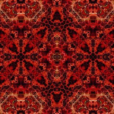 Kusursuz etnik düzen. Soyut retro arka plan. Kusursuz bir doku. Simetrik arkaplan. Sanat dokusu