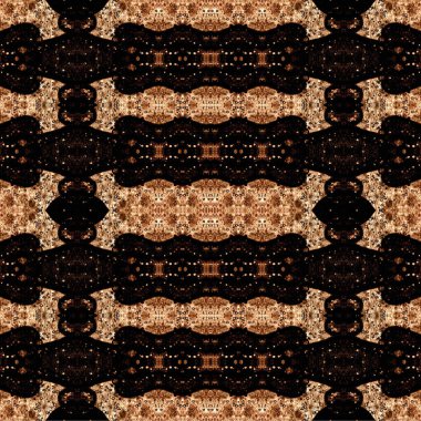 Kusursuz etnik düzen. Soyut retro arka plan. Kusursuz bir doku. Simetrik arkaplan. Sanat dokusu